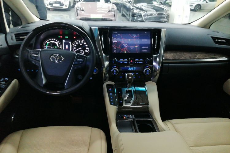丰田 埃尔法 2021款 双擎 2.5L 尊贵版中控内饰7002