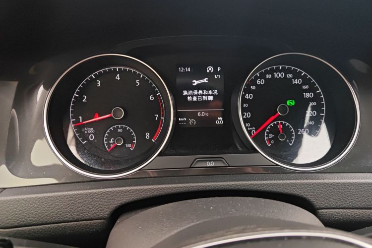 大众 高尔夫 2018款 230TSI 自动舒适型中控内饰14