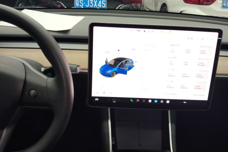 特斯拉 Model 3 2020款 改款 标准续航后驱升级版中控内饰16