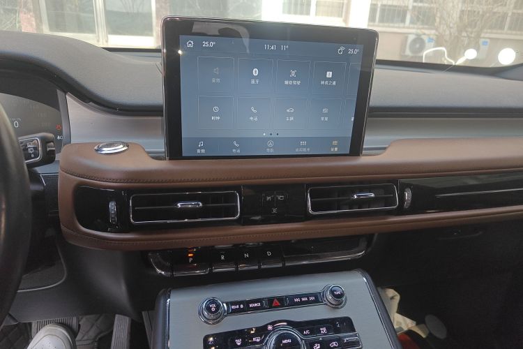 林肯 飞行家(进口) 2020款 3.0T V6全驱尊雅版中控内饰16