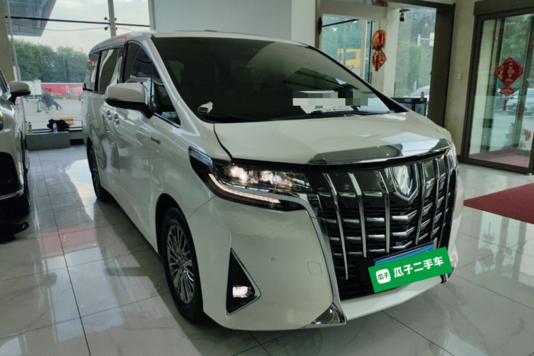 丰田 埃尔法 2021款 双擎 2.5L 尊贵版车身外观3
