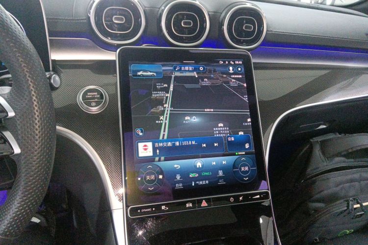 奔驰C级 2023款 改款二 C 260 L 运动版中控内饰16