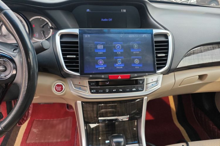 本田 雅阁 2014款 2.4L EX 豪华版中控内饰16