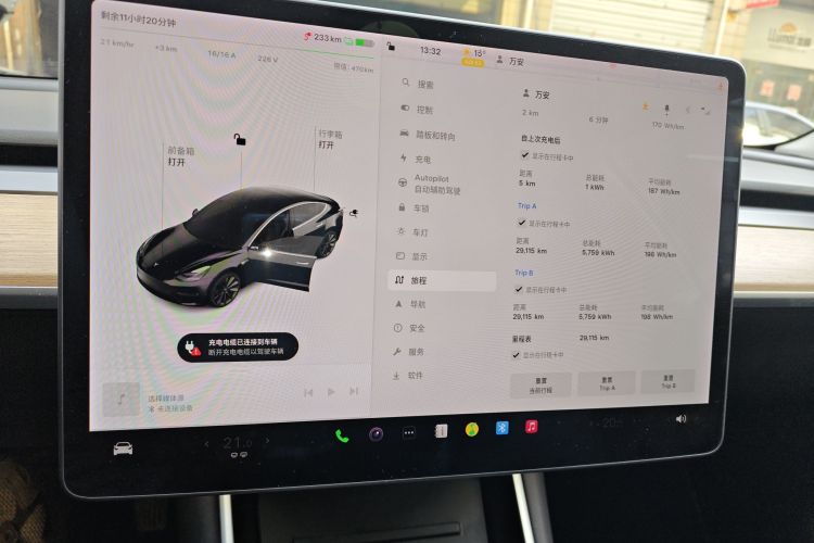 特斯拉 Model 3(进口) 2019款 长续航全轮驱动版中控内饰14