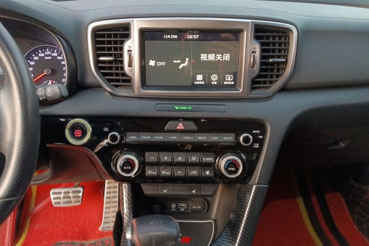 起亚KX5 2016款 1.6T 自动两驱DLX中控内饰16