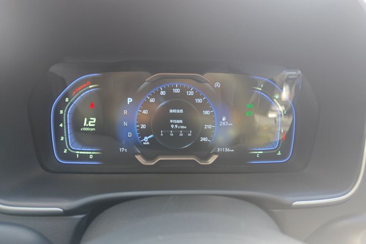 现代 2023款 途胜L 1.5T 自动两驱GLX精英版中控内饰14