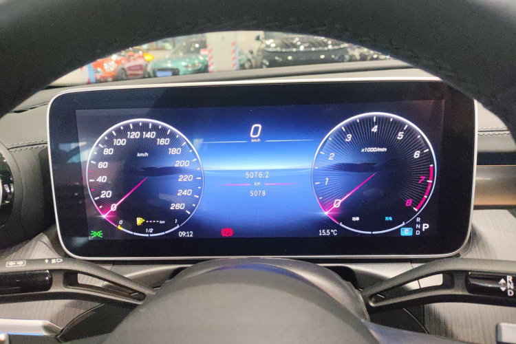 奔驰C级 2023款 改款 C 260 L 运动版中控内饰14