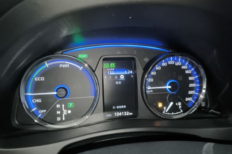 丰田 卡罗拉双擎E+ 2019款 1.8L E-CVT领先版中控内饰14