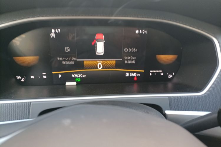 大众 朗逸 2023款 1.5L 自动得逸版中控内饰14