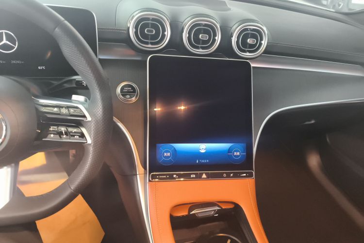奔驰C级 2024款 改款 C 260 L 运动版中控内饰16