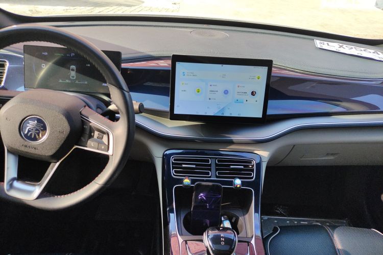 比亚迪 秦PLUS 2023款 冠军版 DM-i 120KM领先型中控内饰16