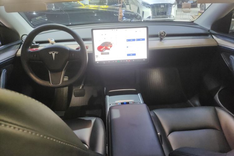 特斯拉 Model Y 2021款 标准续航后驱版中控内饰12
