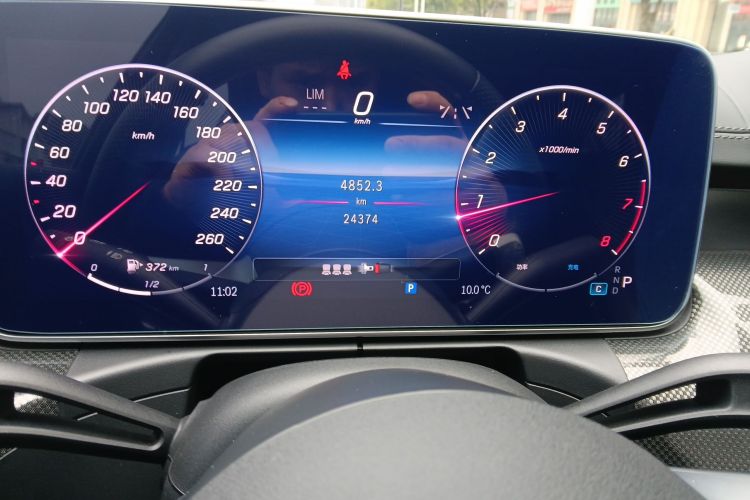 奔驰C级 2024款 C 260 L 运动版中控内饰14