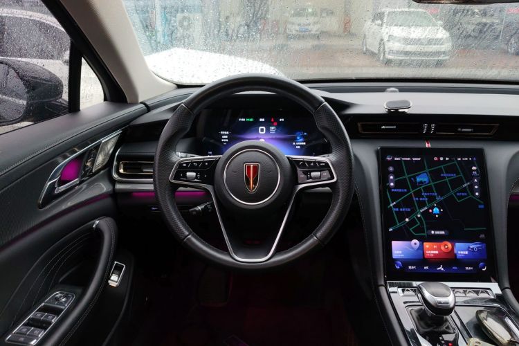 红旗H5 2023款 2.0T 自动智联旗畅版中控内饰13