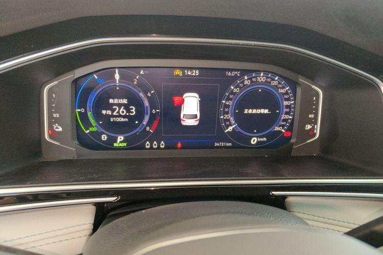大众 途观L新能源 2023款 430PHEV 插电混动尊贵版中控内饰14