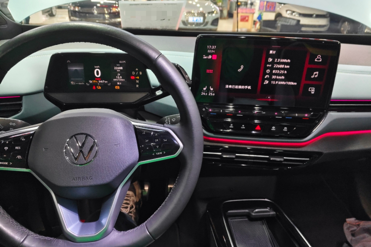 大众 ID.4 X 2023款 极智长续航版中控内饰14