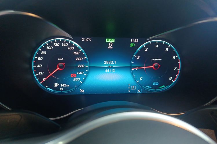 奔驰C级 2019款 改款 C 260 L 运动版中控内饰14