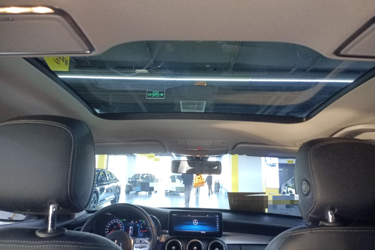 奔驰C级 2021款 C 200 L 时尚型运动版中控内饰22