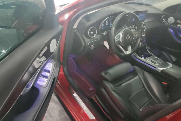 奔驰C级 2021款 C 260 L 运动星耀臻藏版中控内饰7003