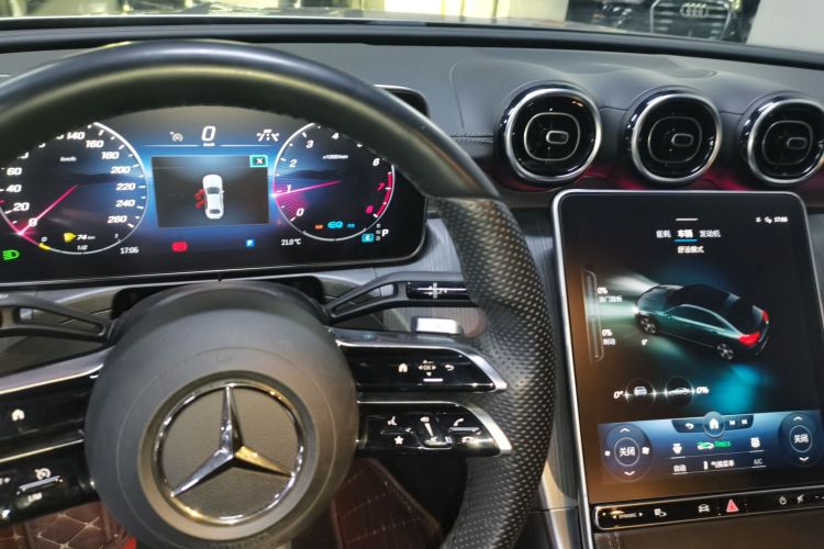 奔驰C级 2022款 C 200 L 运动版局部细节18