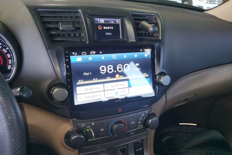 丰田 汉兰达 2012款 2.7L 两驱5座运动版中控内饰16