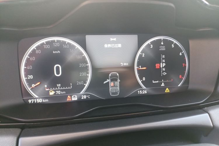 领克01 2017款 2.0T 四驱劲Pro版中控内饰14