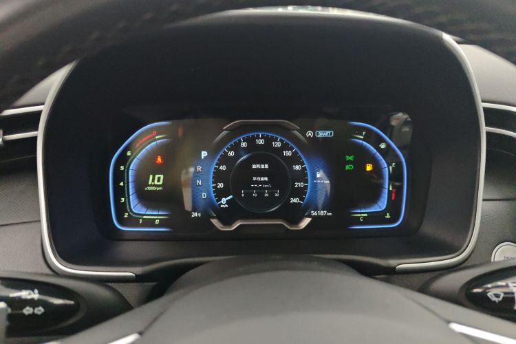 现代 2023款 途胜L 1.5T 自动两驱GLX精英版中控内饰14