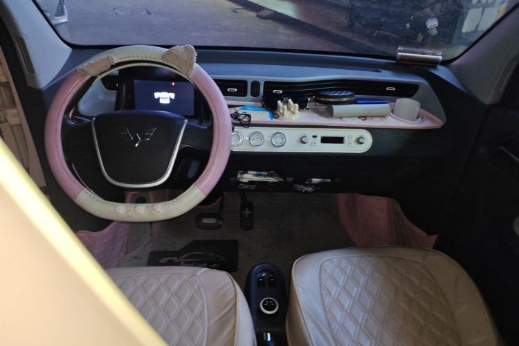 五菱汽车 宏光MINIEV 2021款 马卡龙臻享款 磷酸铁锂中控内饰7002