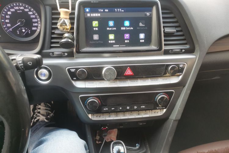 现代 索纳塔 2018款 2.0T TOP旗舰型 国V中控内饰16