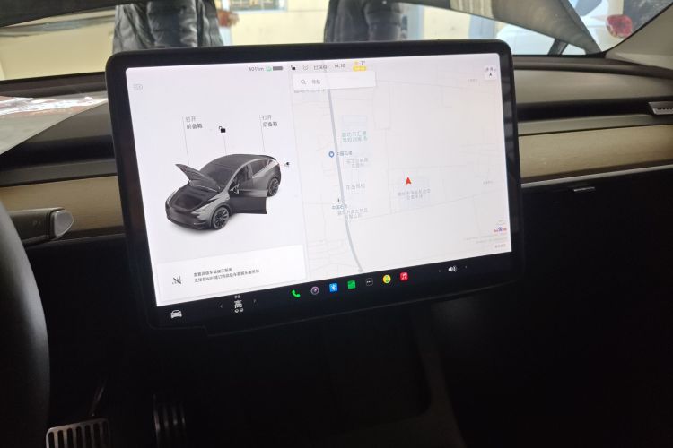 特斯拉 Model Y 2021款 标准续航后驱版中控内饰16