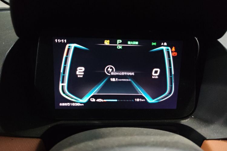 比亚迪e2 2021款 豪华型中控内饰14