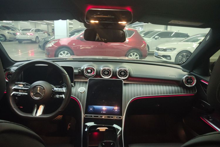 奔驰C级 2022款 改款 C 260 L 运动版中控内饰12