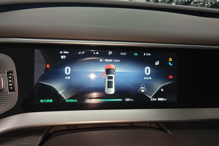 腾势D9 2024款 EV 600 四驱旗舰型中控内饰14