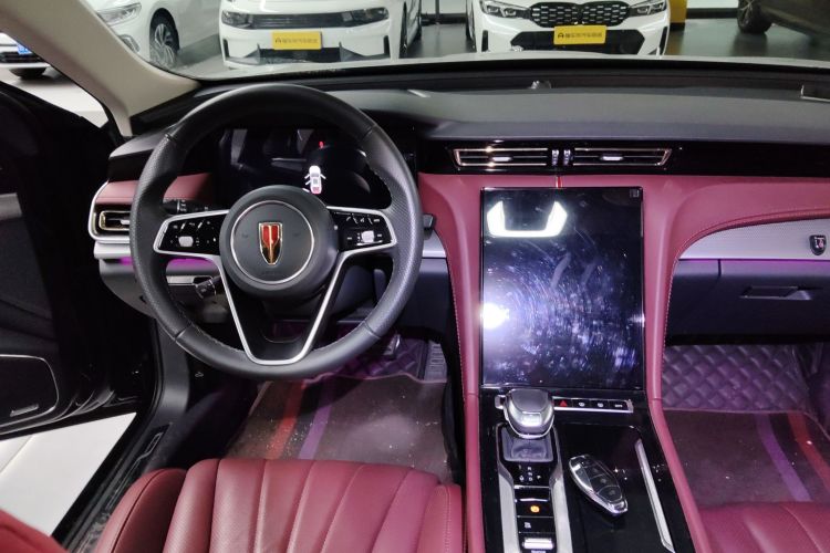 红旗H5 2023款 2.0T 自动智联旗畅版中控内饰16