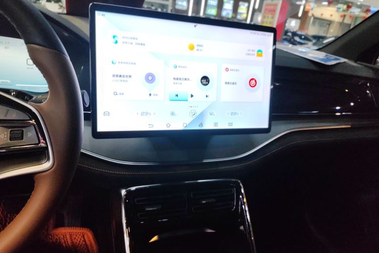 比亚迪 唐新能源 2023款 DM-i 冠军版 112KM 尊贵型中控内饰16