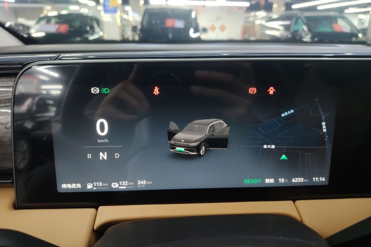 零跑汽车 零跑C11 2024款 增程 300尊享版中控内饰14