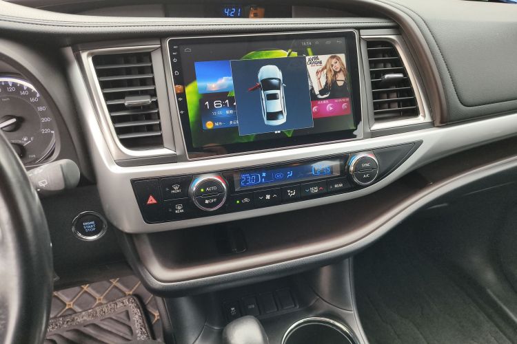 丰田 汉兰达 2015款 2.0T 两驱豪华版 7座中控内饰16