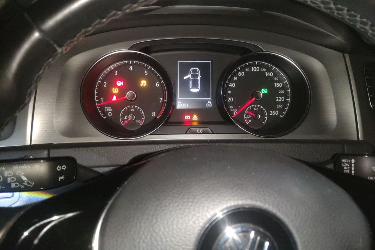 大众 高尔夫 2015款 1.4TSI 自动舒适型中控内饰14