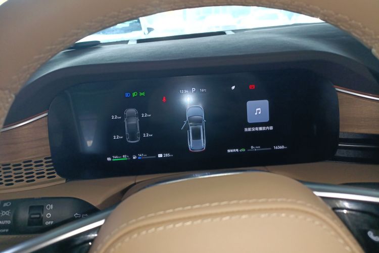 鸿蒙智行 问界M7 2024款 1.5T 智驾四驱Max版 5座中控内饰14