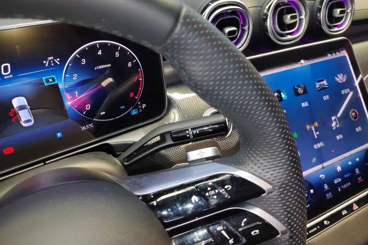 奔驰C级 2024款 改款 C 260 L 运动版中控内饰18