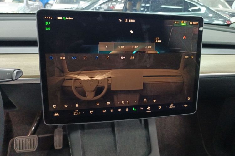 特斯拉 Model Y 2022款 改款 长续航全轮驱动版中控内饰16