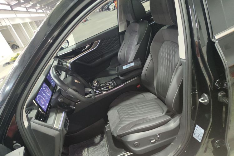 红旗HS5 2022款 改款 2.0T 智联旗享版中控内饰19