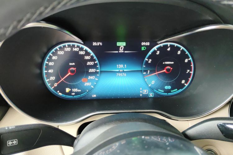 奔驰C级 2020款 C 260 L 运动版中控内饰14