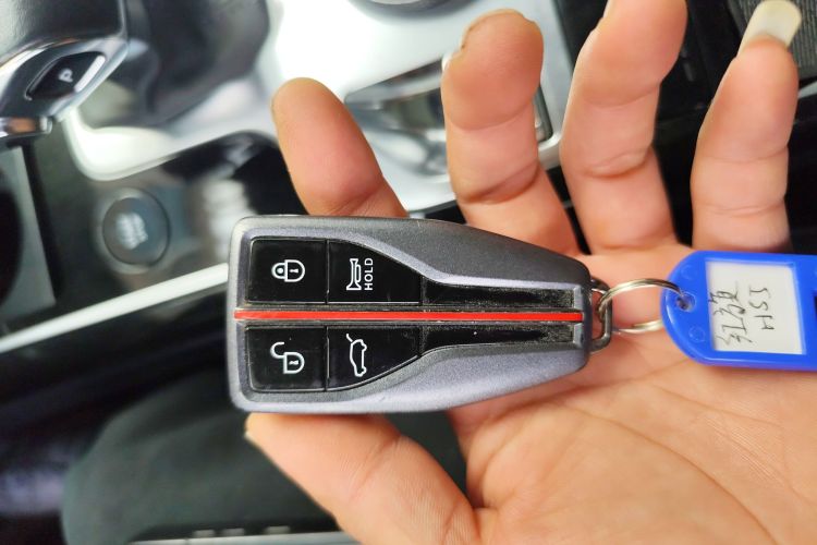 红旗HS5 2019款 2.0T 智联旗享版中控内饰7001