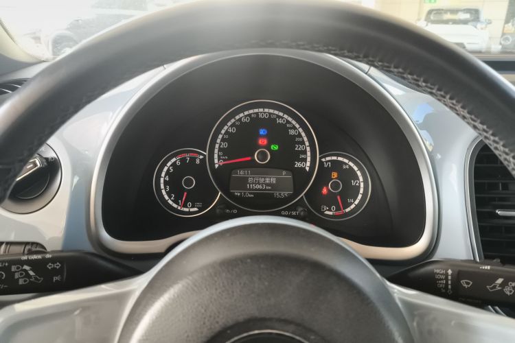 大众 甲壳虫 2014款 1.2TSI 时尚型中控内饰14