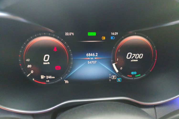 奔驰C级 2021款 C 260 星耀臻藏版中控内饰14