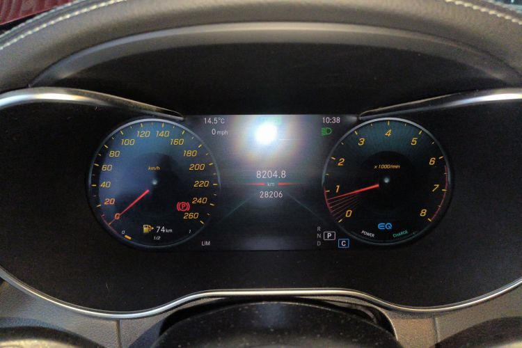 奔驰C级(进口) 2020款 C 260 轿跑车中控内饰14