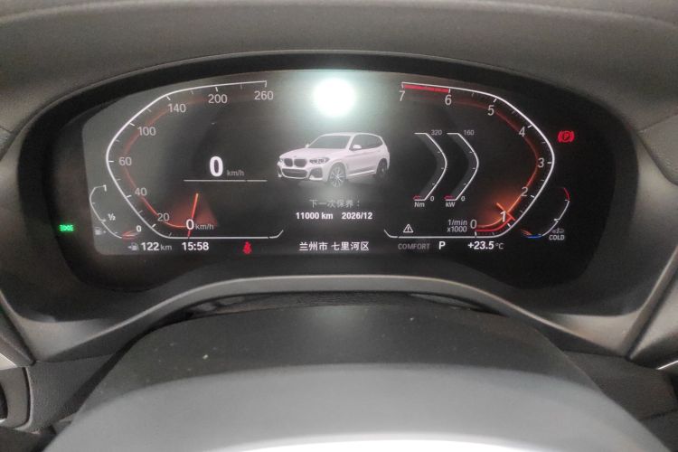 宝马X3 2021款 xDrive25i M运动套装中控内饰14