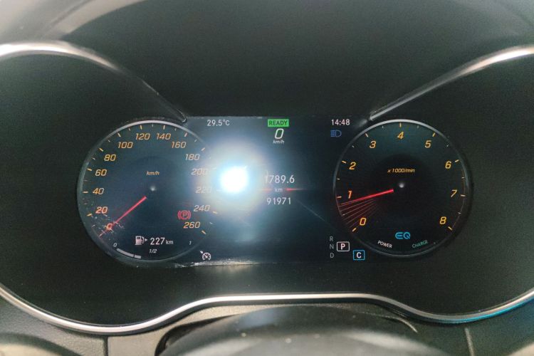 奔驰C级(进口) 2019款 C 260 轿跑车中控内饰14