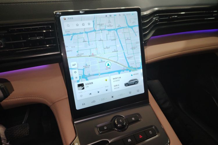 蔚来ES6 2020款 600KM 运动版中控内饰16